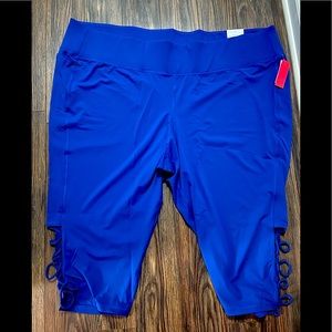 Lane Bryant high rise wicking capri leggings